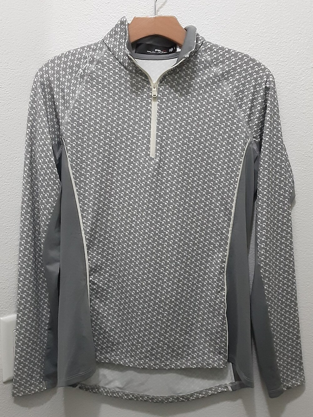 RLX Ralph Lauren Geo-Motif Stretch Pullover Jersey